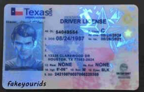 Texas Fake ID 2