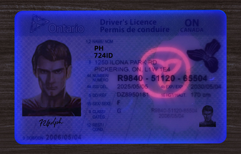 2025 Version Ontario Fake ID