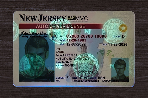 New Jersey ID