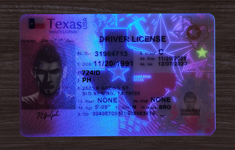 2025 Version Texas Fake ID