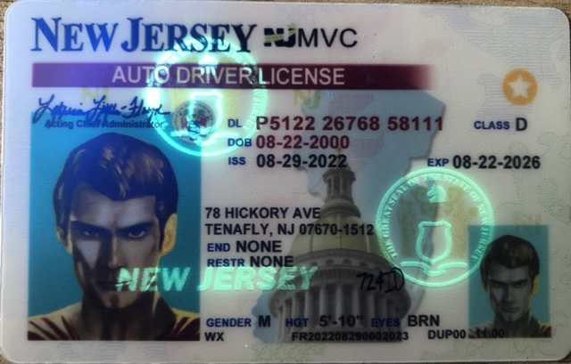 New Jersey ID