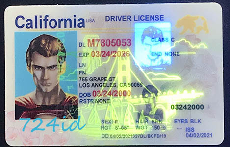 California Fake ID & DL 1