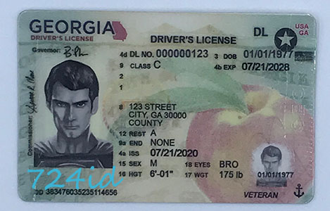 Georgia Fake ID & Driver License 2