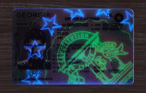 2025 Version Georgia Fake ID