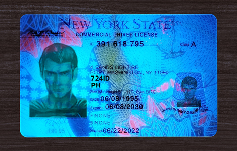Fake New York CDL