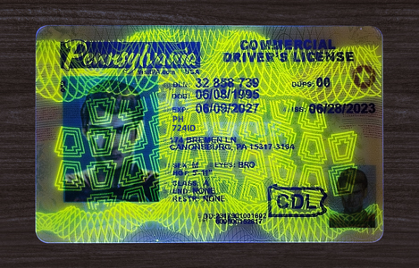 Fake Pennsylvania CDL